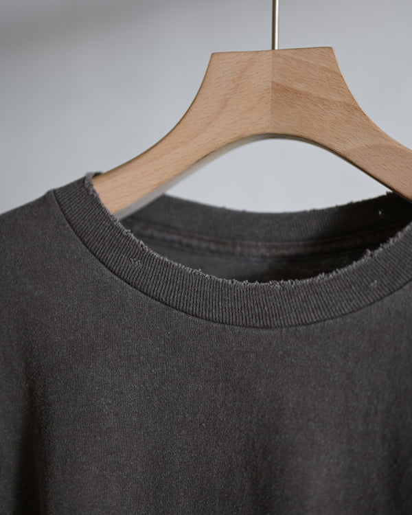 MASSAGE L/S T-SHIRT, brown