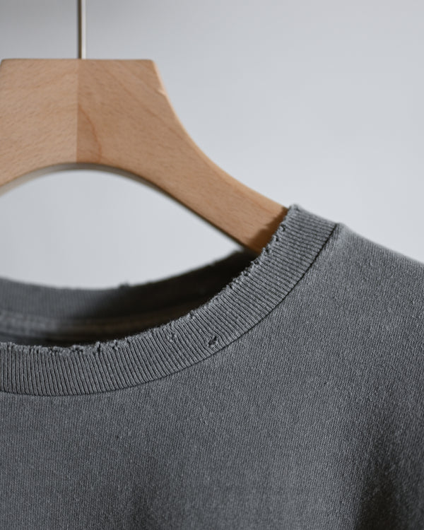 MASSAGE L/S T-SHIRT, gray