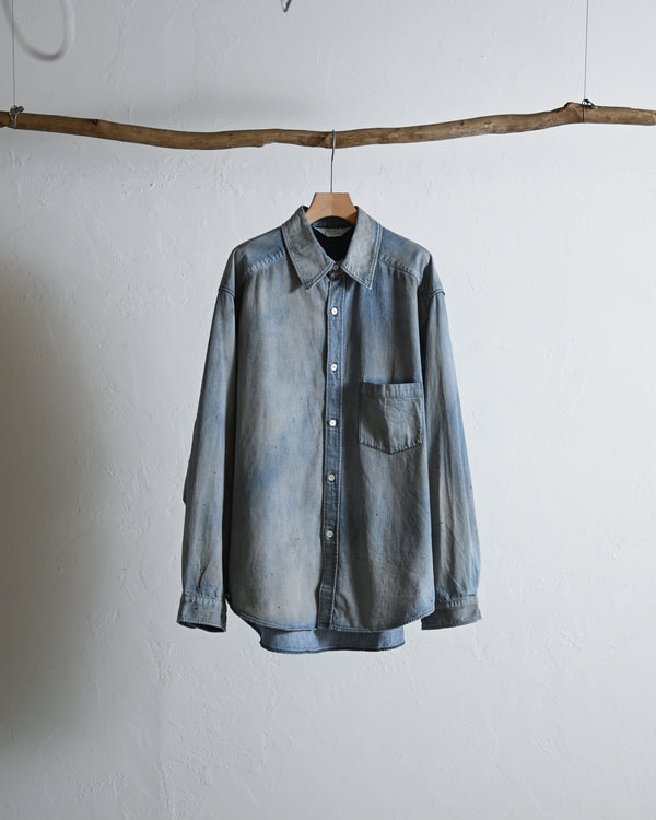 DENIM DRESS SHIRT
