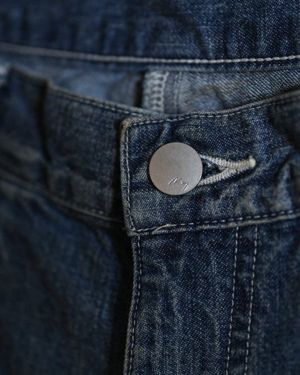 DENIM WIDE SLACKS