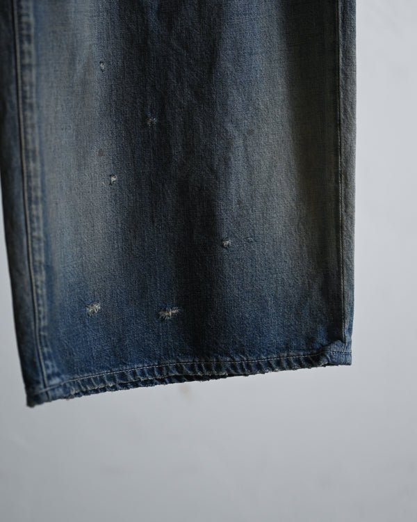 DENIM WIDE SLACKS