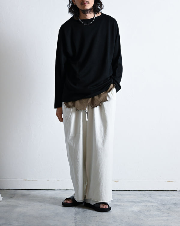 DRAPE WIDE EASY CUT SLACKS
