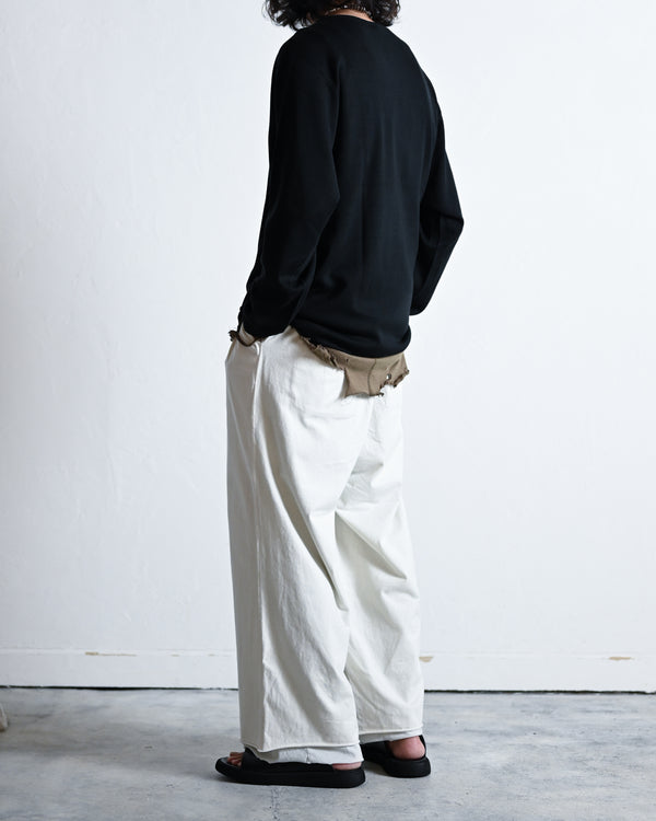 DRAPE WIDE EASY CUT SLACKS