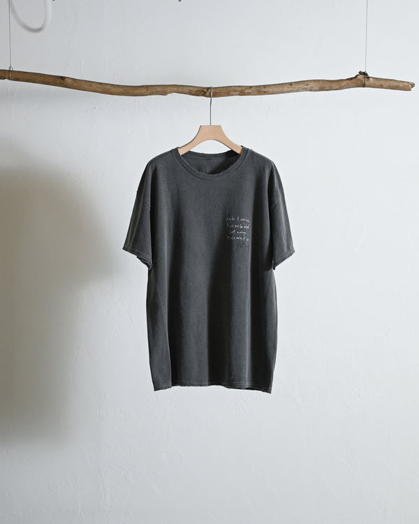 MESSAGE T-SHIRT, black
