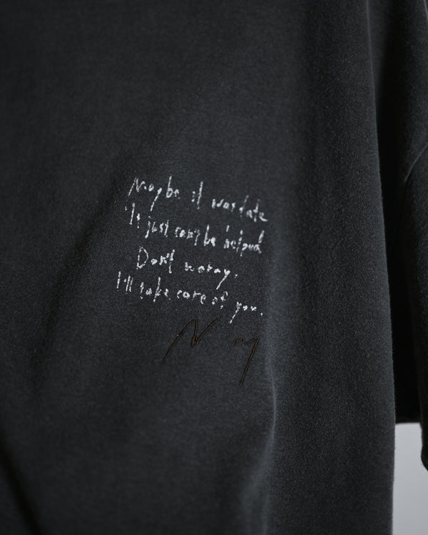 MESSAGE T-SHIRT, black
