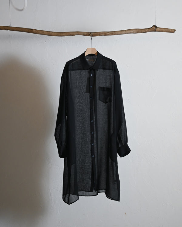 Long shirt, wool amundsen