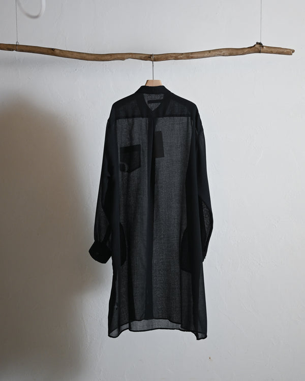 Long shirt, wool amundsen