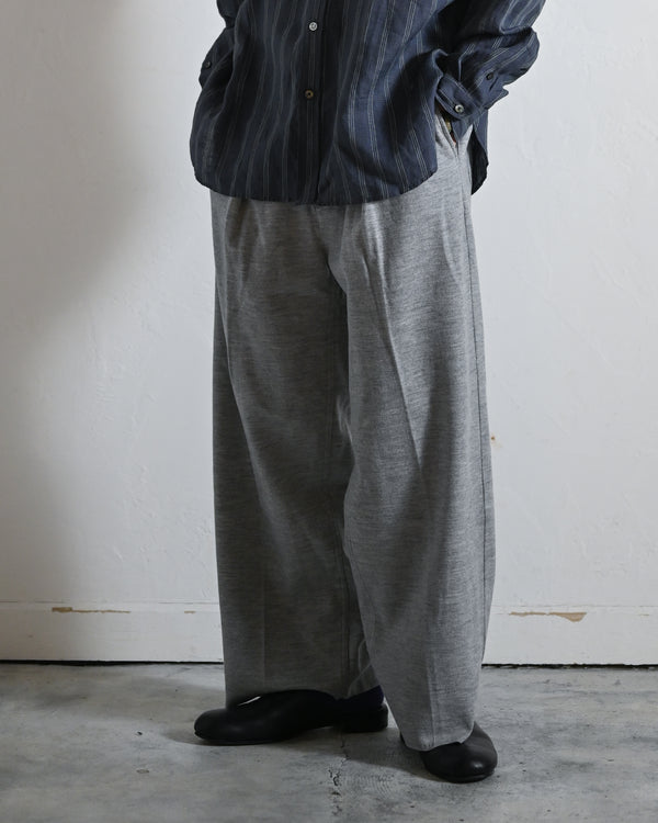 TUCK BAGGY, Lamb's Wool Jersey