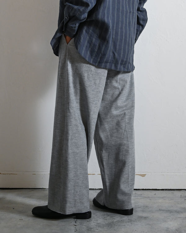 TUCK BAGGY, Lamb's Wool Jersey