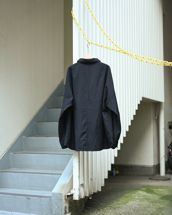 WASH WOOL TAILORED SHIRT