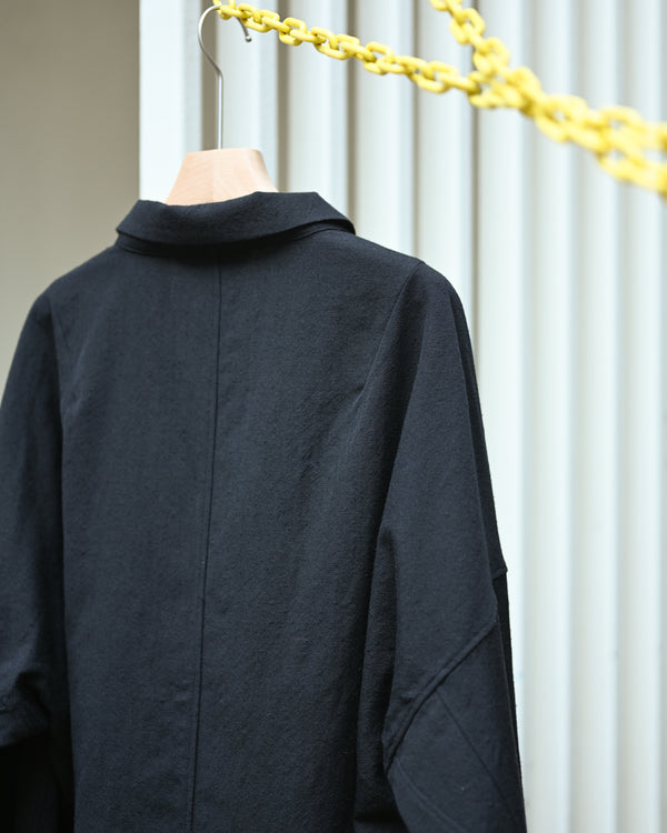 WASH WOOL TAILORED SHIRT