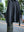 HALF ZIP HOODIE, black