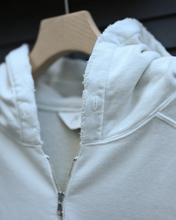 HALF ZIP HOODIE, gray