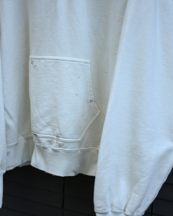 HALF ZIP HOODIE, gray