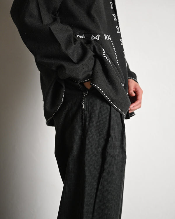 PIN CHECK SCHADEN 3TUCK PANTS NL