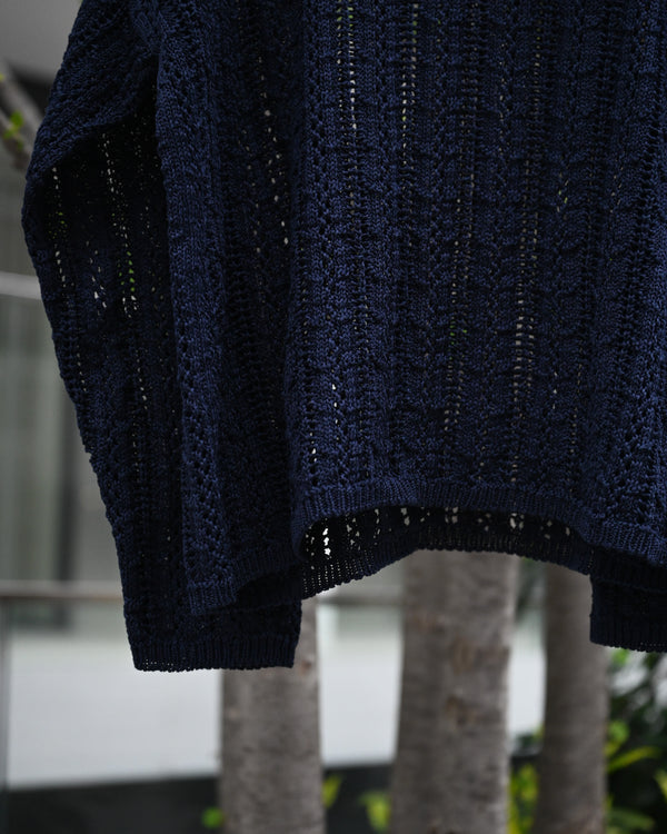 Ex. Mesh V Neck Sweater