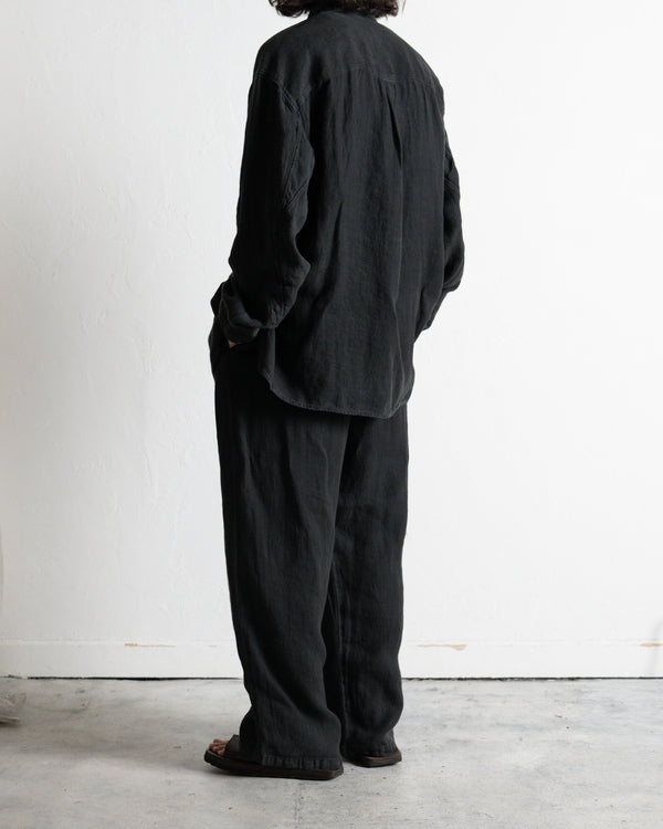 LINEN OVER SHIRT