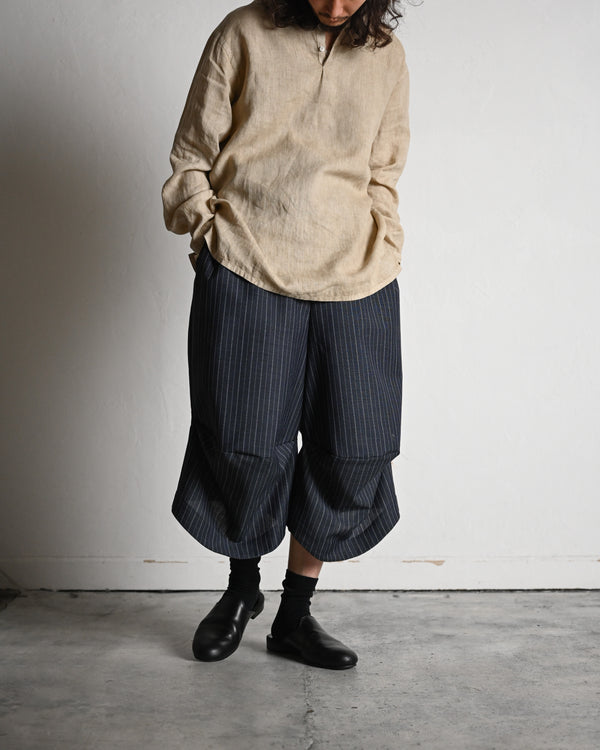 kakke shorts, navy stripe