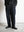 WOOL WASHI STRIPE TUCKED TROUSERS