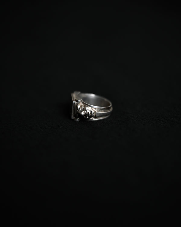 1940 - 1950's Silver Ring, CA001
