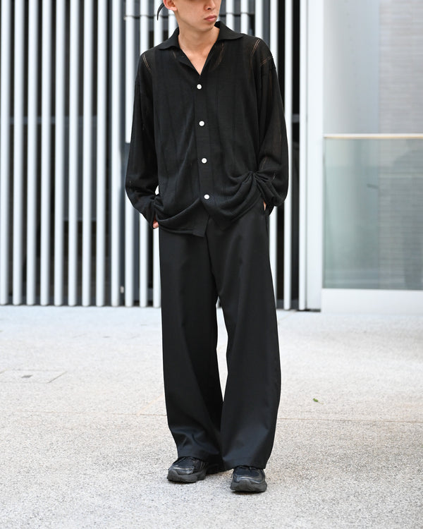 ASHLEY SLACKS, WOOL GABARGINE