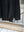 CREPE HALF ZIP SHIRT, black