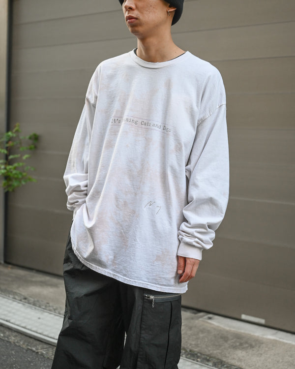 UNEVENNESS CATS AND DOGS LS, pink
