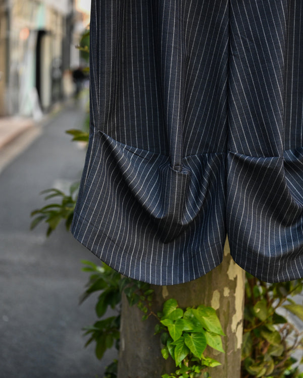 kakke shorts, navy stripe