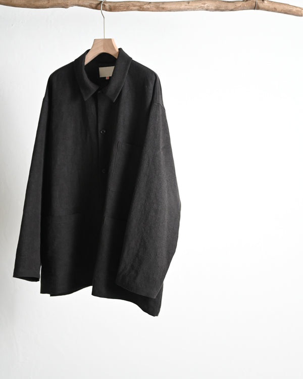 WORK SHIRT, max high count hemp,brown