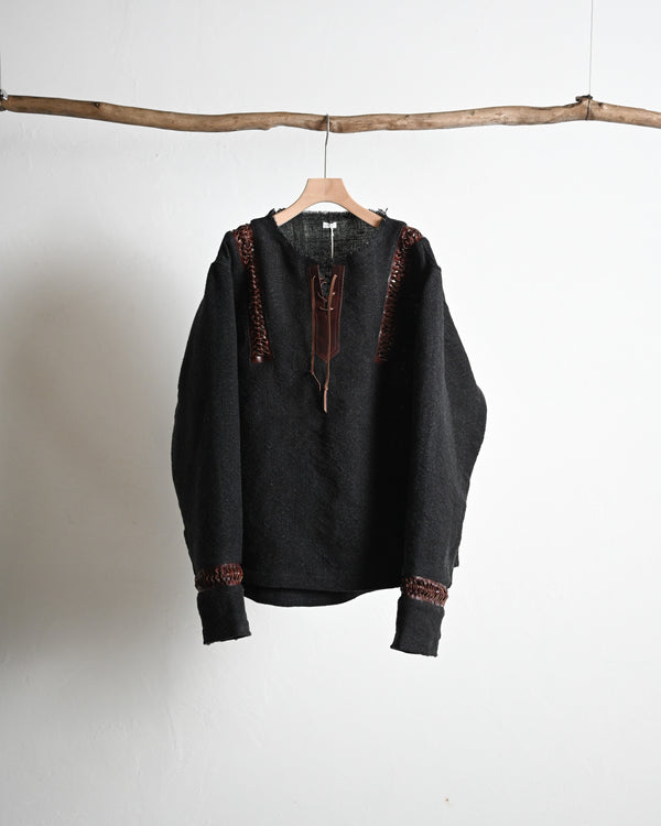 Engraved Cut Out Anorak