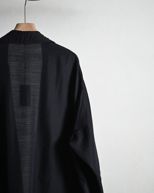 WASHED WOOL SILK TWILL SH-JKT