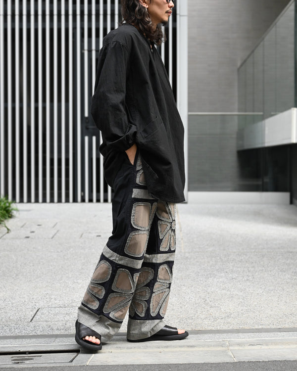 Bespoke pants 004, black