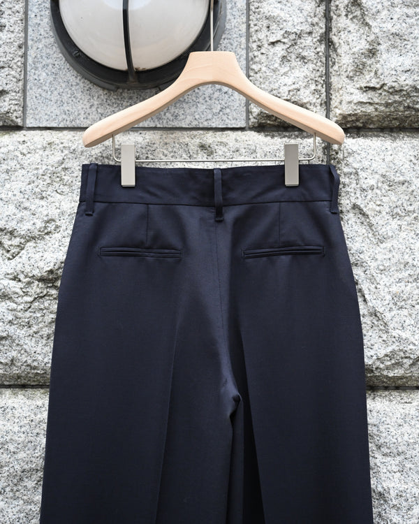 FINE WOOL REVER TROUSERS
