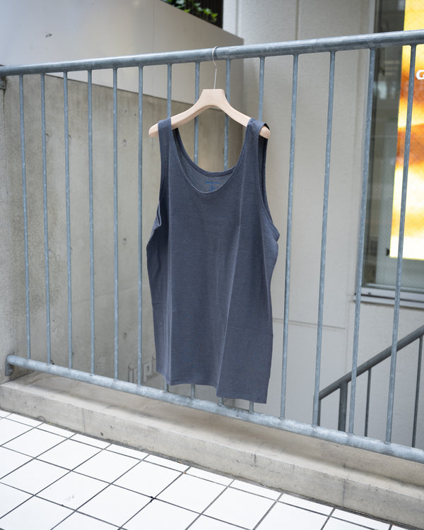RELAXED LINEN JERSEY / ATHLETIC SHIRT