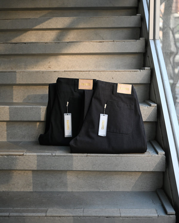 730 (710 EXTRAS -Wide leg- ), denim, black