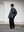 LINEN POPLIN BELT-LESS SLACKS