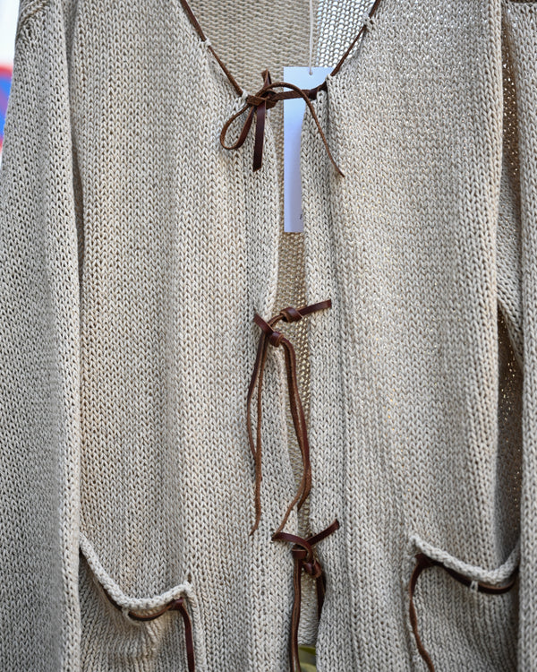 Hand Made Analog Knit Cardigan