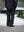 WASHED WOOL SILK DRAWSTRING PANTS