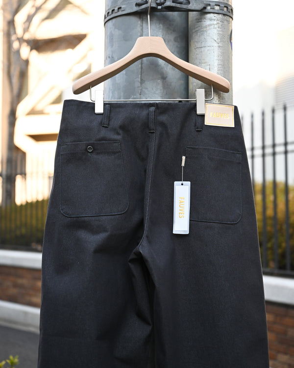 730 (710 EXTRAS -Wide leg- ), denim, black