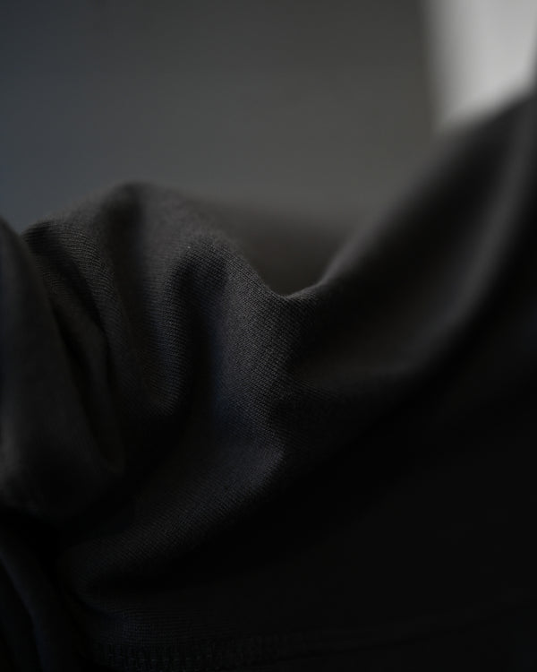 INNER SHIRT-charcoal, heavy single jersey