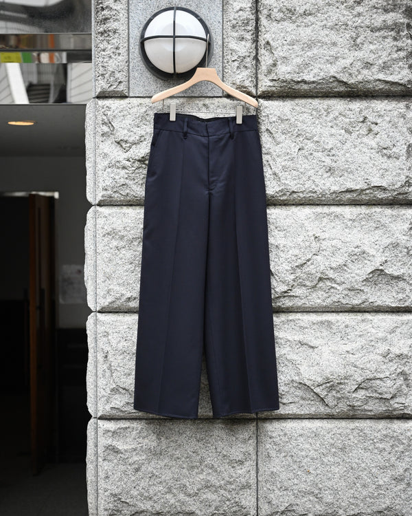 FINE WOOL REVER TROUSERS
