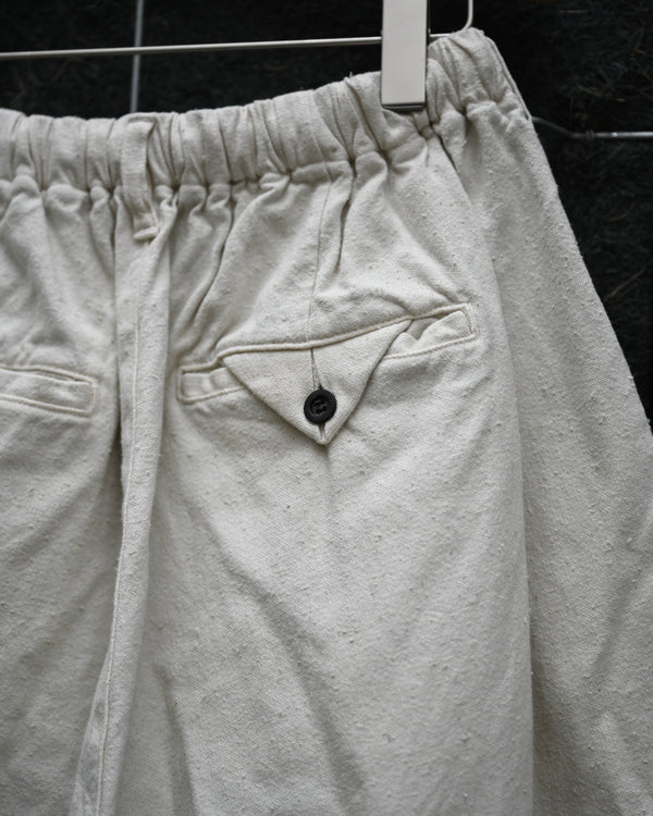 C/R DUCK SHORT PANTS, white