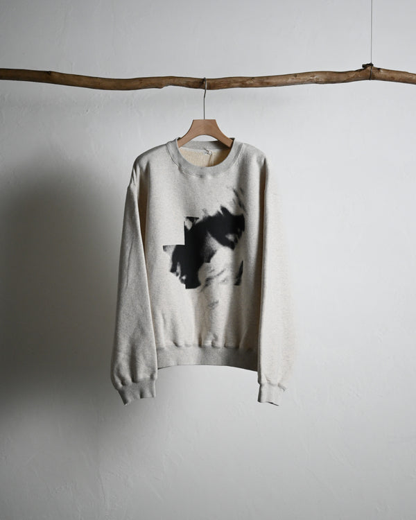 My Sweat Shirts ‘Two Face’, off white