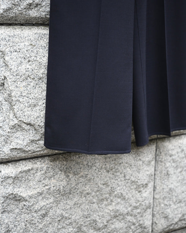 FINE WOOL REVER TROUSERS