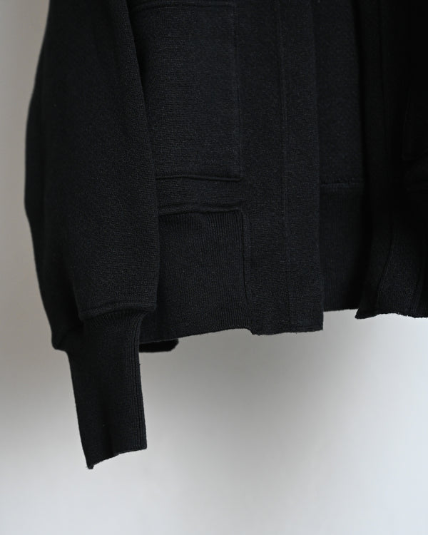 HEMP COTTON KNIT BLOUSON