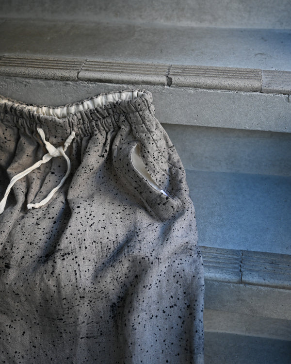 EX. BAGGY PANTS, airbrushed dyed fabrics