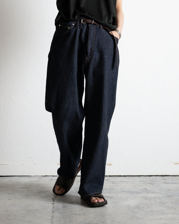 #08 SELVEDGE MIDDLE STRAIGHT 5P DENIM PANTS OW