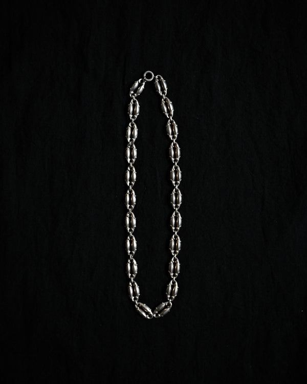 1930 - 1950's Silver Necklace, BA017