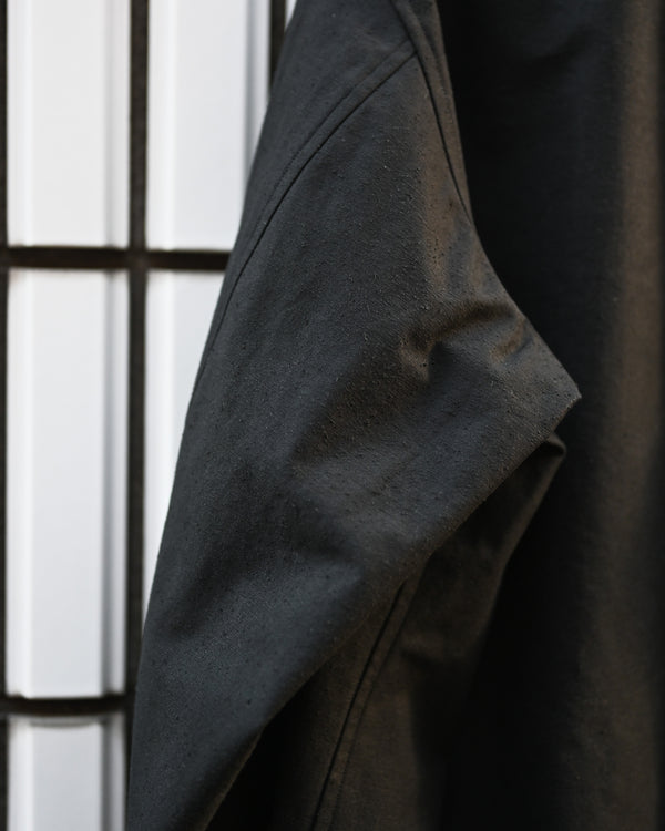 2B JACKET, silk nep serge