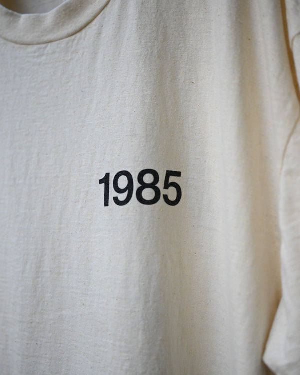 My H/S TEE "1985", white